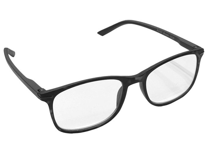 Lesehilfen - Vergrößerungsbrille 2-in-1, mit selbsttönenden Gläsern, in Farbe SCHWARZ Ansicht 1