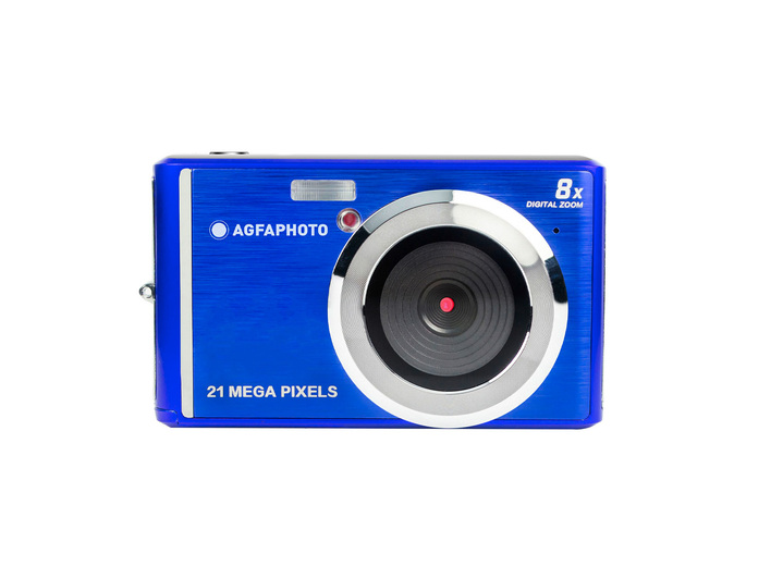 Digital- & Videokameras - Digital-Kamera AgfaPhoto Compact Cam DC200, in Farbe BLAU Ansicht 1