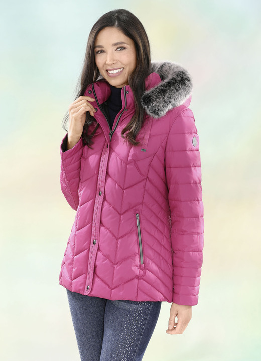 Winterjacken - Jacke in 2 Farben, in Größe 034 bis 052, in Farbe FUCHSIA Ansicht 1