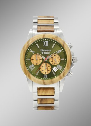 Quartz-Herren-Chronograph von GREEN TIME Watches