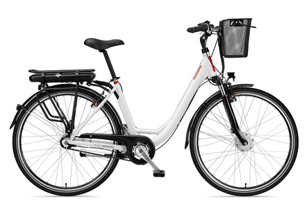 City-E-Bike mit Komfort-Ausstattung
