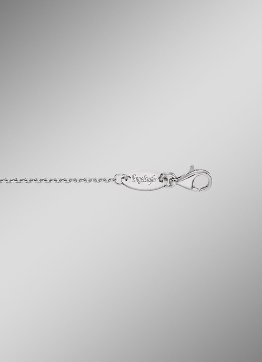 Halsketten - Ankerkette aus Sterlingsilber, in Farbe  Ansicht 1