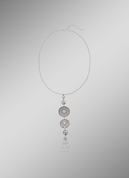 Halsketten - Halskette in Y-Form, in Farbe SILBERFARBEN Ansicht 1