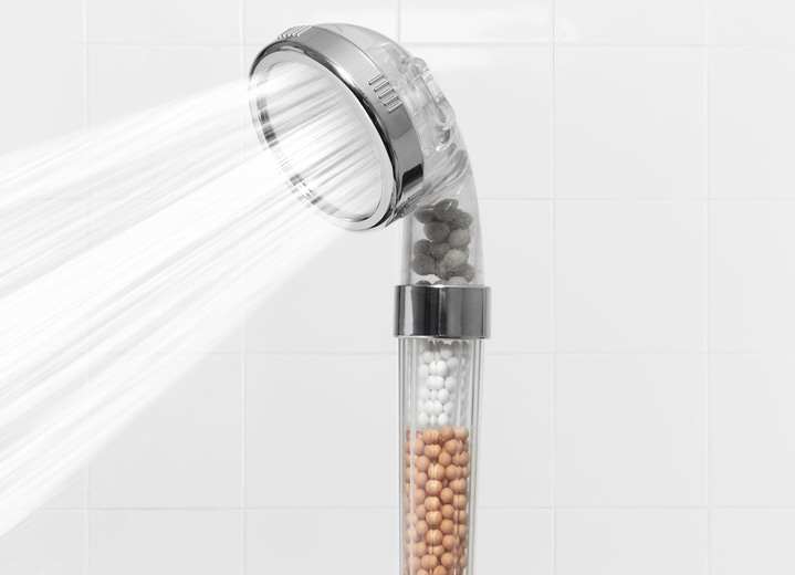 Badezimmeraccessoires - Wasserspar-Duschkopf Aquadon Shower Hero, in Farbe SILBER Ansicht 1