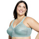 Soft-BH - Glamorise Stütz-BH mit Spitze – Farbe GLETSCHER – Ansicht 2 Soft-BH - Glamorise Stütz-BH mit Spitze, in Größe 080 bis 130, in Cup C, in Farbe PETROL – Farbe GLETSCHER – Ansicht 2