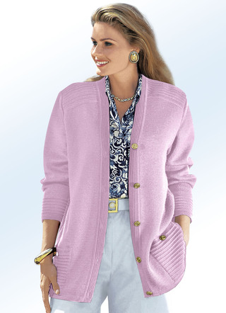 Strickjacke mit Schurwolle