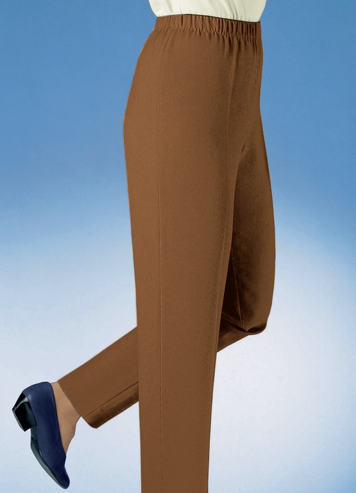 Hosen in Schlupfform - Hose in Schlupfform in 29 Farben, in Größe 019 bis 245, in Farbe DUNKELOLIV Ansicht 15