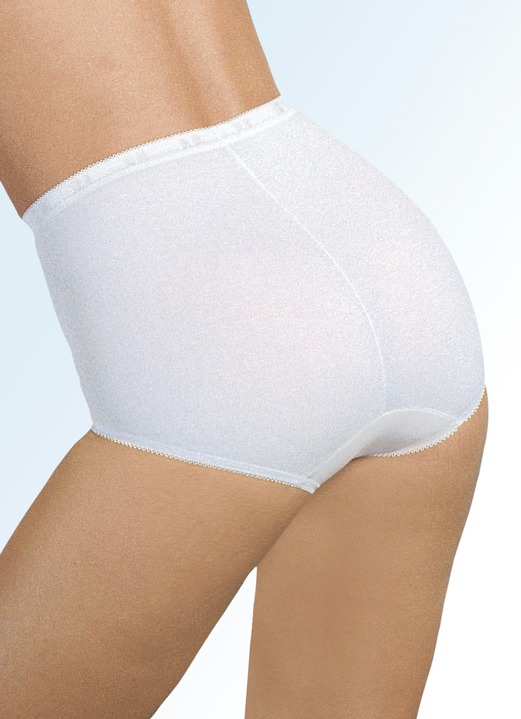 Slips - Sloggi Zweierpack Maxi-Slips, in Größe 038 bis 054, in Farbe WEISS Ansicht 2