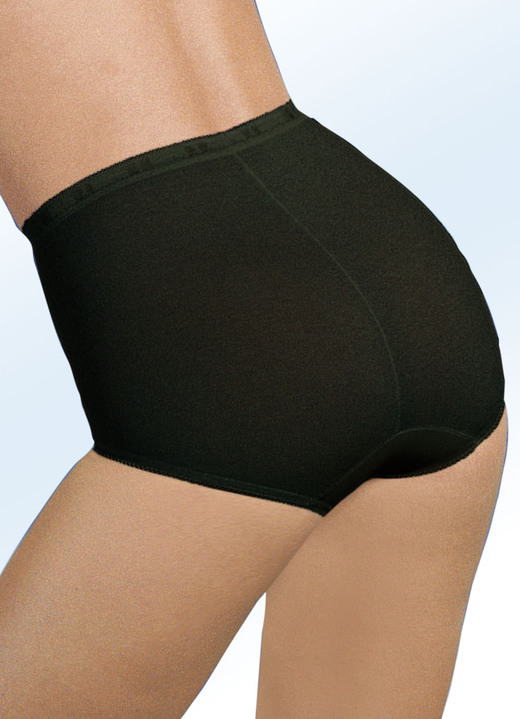 Slips - Sloggi Zweierpack Maxi-Slips, in Größe 038 bis 054, in Farbe WEISS Ansicht 3