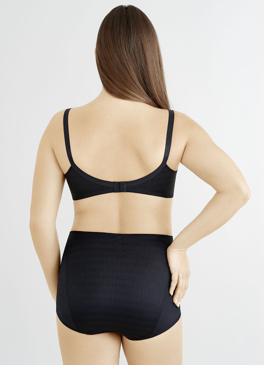 Miederhosen - Felina Miederhose mit Vorderteilverstärkung, in Größe 065 bis 105, in Farbe SCHWARZ Ansicht 4