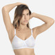 Soft-BH - Sassa Dreierpack BH in verschiedenen Farbstellungen – Farbe 3X WEISS – Ansicht 1 Soft-BH - Sassa Dreierpack BH in verschiedenen Farbstellungen, in Größe 075 bis 100, in Cup C, in Farbe 3X WEISS – Farbe 3X WEISS – Ansicht 1