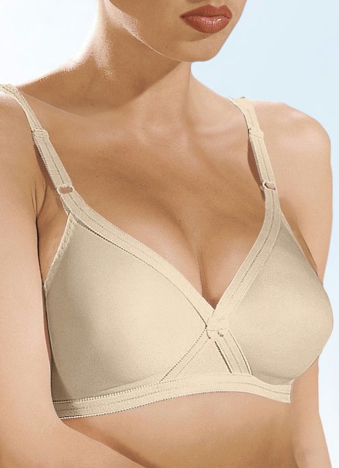 Wäsche - Sassa Dreierpack BH in verschiedenen Farbstellungen, in Größe 075 bis 100, in Cup B, in Farbe 3X WEISS Ansicht 9