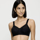 Soft-BH - Triumph-Doreen BH mit Spitzencups – Farbe SCHWARZ – Ansicht 1 Soft-BH - Triumph-Doreen BH mit Spitzencups, in Größe 075 bis 110, in Cup D, in Farbe HAUT – Farbe SCHWARZ – Ansicht 1