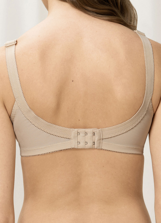 Soft-BH - Triumph-Doreen BH mit Spitzencups, in Größe 075 bis 110, in Cup E, in Farbe WEISS Ansicht 8