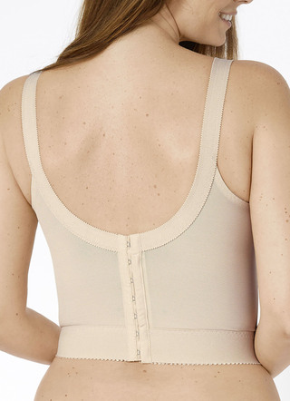 BH mit Spitze - Triumph-Doreen BH in langer Form, mit Spitze, in Größe 080 bis 115, in Cup E, in Farbe HAUT – Farbe HAUT – Ansicht 