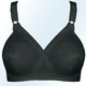 Soft-BH - Playtex BH in Zauberkreuz-Schnittform – Farbe SCHWARZ Soft-BH - Playtex BH in Zauberkreuz-Schnittform, in Größe 075 bis 100, in Cup C, in Farbe WEISS, in Ausführung Einzeln