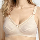 Soft-BH - Miss Mary BH mit hohem Baumwollanteil, in Größe 080 bis 115, in Cup D, in Farbe WEISS – Farbe BEIGE – Ansicht 1