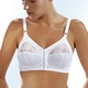 Soft-BH - Format BH mit Vorderverschluss, in Größe 080 bis 120, in Cup E, in Farbe WEISS