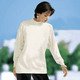 Langarm - Pullover in Feinstrick mit Schurwolle – Farbe NATURWEISS Langarm - Pullover in Feinstrick mit Schurwolle, in Größe 036 bis 050, in Farbe WEINROT