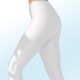 Freizeithosen - Leggings mit Glanz-Effekt in 4 Farben – Farbe WEISS Freizeithosen - Leggings mit Glanz-Effekt in 4 Farben, in Größe 034 bis 050, in Farbe WEISS