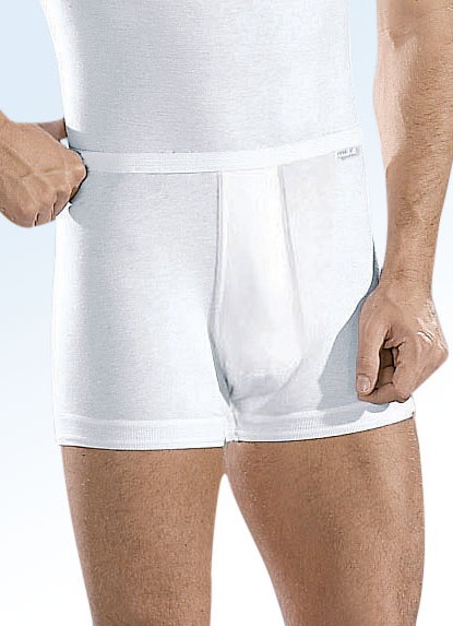 Mey Noblesse Zweierpack Unterhosen Aus Feinripp Mit Eingriff Weiss Wasche Bader