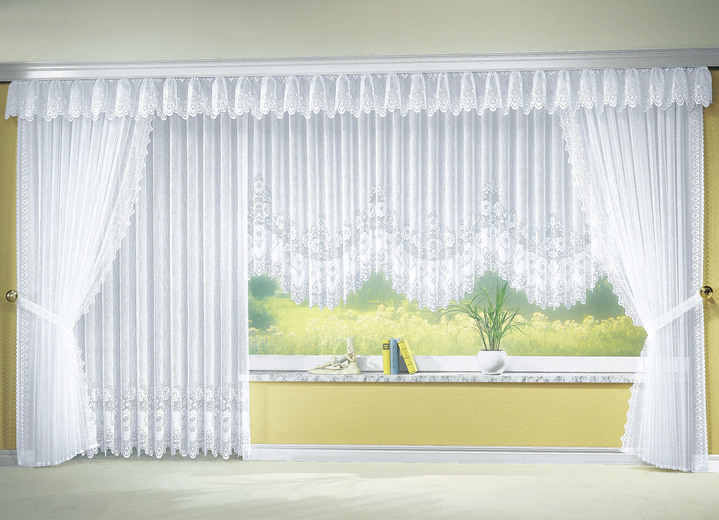 Klassisch - Langstore, auch für die Balkontür geeignet Ansicht 2 Klassisch - Langstore, auch für die Balkontür geeignet, in Größe 217 (H220xB300 cm) bis 301 (H245xB750 cm), in Farbe WEISS Ansicht 2