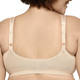 Soft-BH - Glamorise Stütz-BH mit Vorderverschluss – Farbe BEIGE – Ansicht 2 Soft-BH - Glamorise Stütz-BH mit Vorderverschluss, in Größe 085 bis 130, in Cup H, in Farbe WEISS – Farbe BEIGE – Ansicht 2