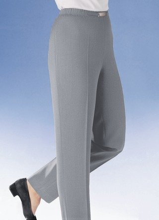 Hose mit Metallzier am Bund in 8 Farben