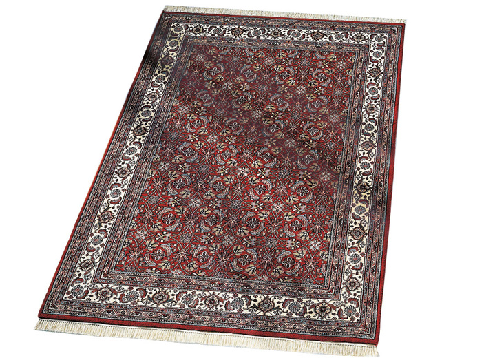 Klassisch - Handgeknüpfte Orientteppiche aus 100% Schurwolle, in Größe 037 (Brücke, ca. 70x140 cm) bis 299 (Teppich, ca. 300x400 cm), in Farbe ROTGRUNDIG Ansicht 1