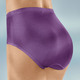 Slips - Viererpack Slips mit Gummizug – Farbe 2X VIOLETT, 2X SCHWARZ – Ansicht 1 Slips - Viererpack Slips mit Gummizug, in Größe 038 bis 054, in Farbe 2X LILA, 2X SCHWARZ – Farbe 2X VIOLETT, 2X SCHWARZ – Ansicht 1