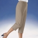 7/8-Hosen, Capris, Bermudas - Caprihose mit praktischen Seitentaschen in 10  Farben, in Größe 019 bis 054, in Farbe MARINE
