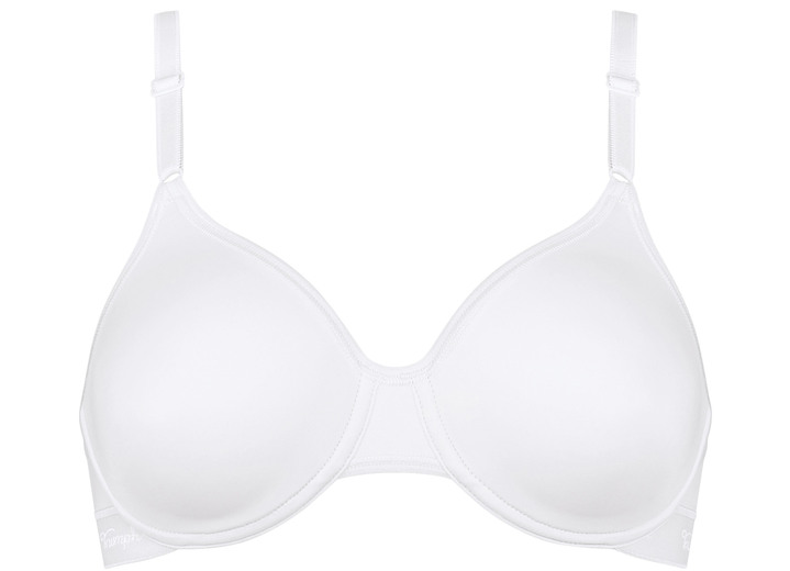 Bügel-BH - Triumph-Micro Fun Bügel-BH, in Größe 075 bis 090, in Cup C, in Farbe WEISS Ansicht 2