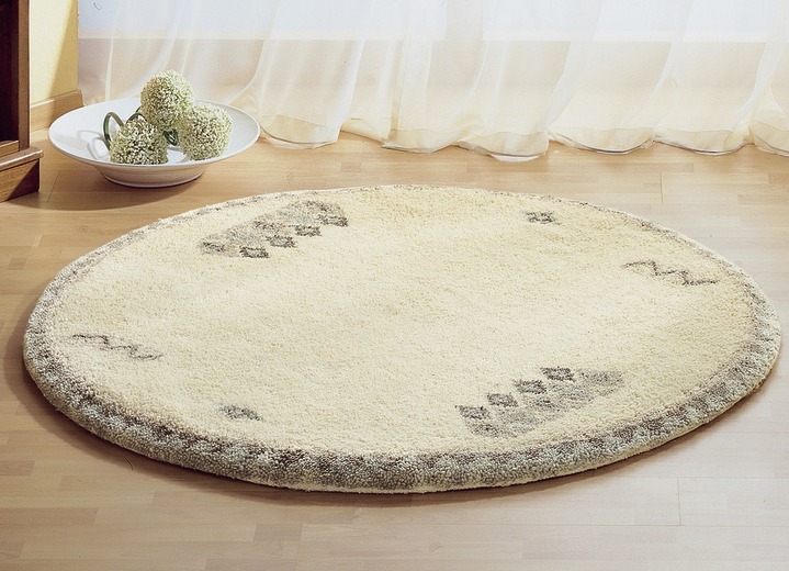 Klassisch - Original handgeknüpfte marokkanische Berberteppiche, in Größe 015 (Brücke, ca. 60x120 cm) bis 325 (Bettumrandung, 3-teilig), in Farbe UNI Ansicht 3