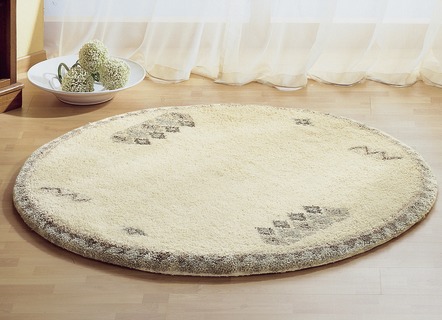 Klassisch - Original handgeknüpfte marokkanische Berberteppiche, in Größe 015 (Brücke, ca. 60x120 cm) bis 325 (Bettumrandung, 3-teilig), in Farbe UNI – Farbe GEMUSTERT – Ansicht 