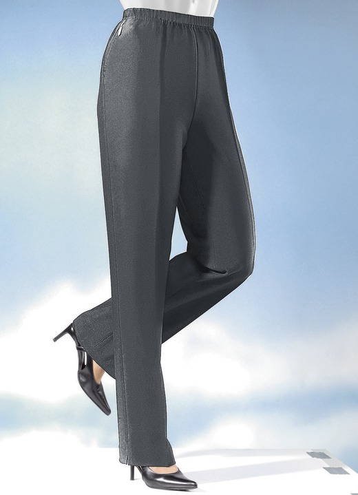 Hosen in Schlupfform - Hose in bequemer Schlupfform  in 8 Farben, in Größe 020 bis 062, in Farbe ECRU Ansicht 6