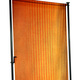 Sichtschutz - Balkon-Seitensichtschutz – Farbe BRAUN-ORANGE Sichtschutz - Balkon-Seitensichtschutz, in Größe 120 (Breite 120 cm) bis 150 (Breite 150 cm), in Farbe GELB-GRAU