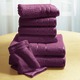 Handtücher - Weiche Walkfrottier-Handtücher aus dichtem Schlingenflor – Farbe PFLAUME Handtücher - Weiche Walkfrottier-Handtücher aus dichtem Schlingenflor, in Größe 200 (2 Handtücher, 50x90 cm) bis 210 (10-teiliges Sparset), in Farbe HELLBLAU