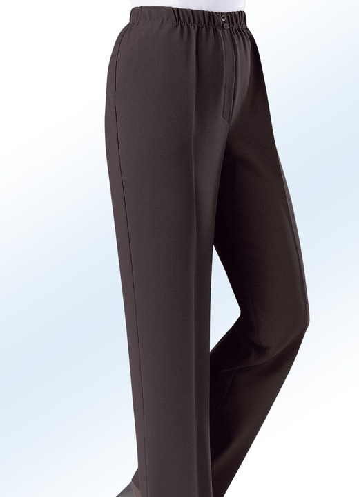 Hosen - Hose mit eingearbeiteter Tresortasche, in Größe 019 bis 054, in Farbe DUNKELGRAU Ansicht 8