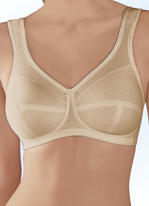 Soft-BH - Anita Entlastungs-BH mit Baumwoll-Pikee, in Größe 075 bis 120, in Cup I, in Farbe MARINE Ansicht 11