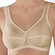 Soft-BH - Anita Entlastungs-BH mit Baumwoll-Pikee, in Größe 075 bis 120, in Cup I, in Farbe WEISS – Farbe SAND – Ansicht 3
