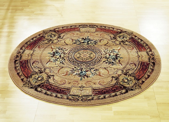 Klassisch - Brücken, Galerie und Teppiche in hochwertiger Qualität, in Größe 005 (Brücke, 40x 60 cm) bis 325 (Bettumrandung, 3-teilig), in Farbe BEIGE Ansicht 4