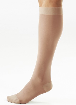 Gesundheitsstrümpfe - Stützkniestrümpfe, Zweierpack, in Größe 1 (Schuhgröße 35–36) bis 6 (Schuhgröße 42–43), in Farbe TEINT – Farbe TEINT – Ansicht 