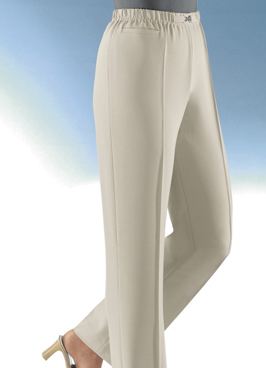 Hosen in Schlupfform - Hose in Schlupfform in 8 Farben, in Größe 019 bis 054, in Farbe ZIEGELROT Ansicht 7