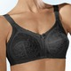 Soft-BH - BH mit unterlegter Spitze – Farbe SCHWARZ Soft-BH - BH mit unterlegter Spitze, in Größe 080 bis 110, in Cup D, in Farbe WEISS