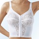 Soft-BH - Susa BH in langer Form, mit Vorderverschluss – Farbe WEISS Soft-BH - Susa BH in langer Form, mit Vorderverschluss, in Größe 085 bis 125, in Cup C, in Farbe WEISS