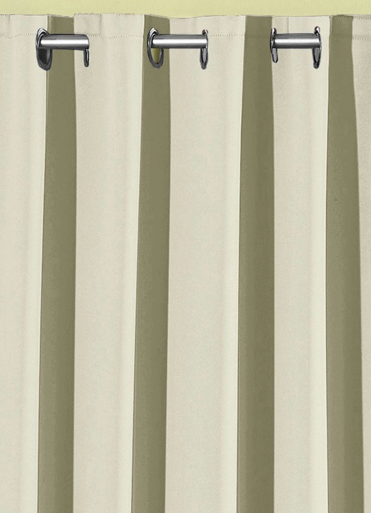 Klassisch - Pflegeleichte Energiespar-Verdunkelungs-Schals, in Größe 119 (H150xB140 cm) bis 271 (H245xB140 cm), in Farbe CAMEL, in Ausführung Mit Schlaufen Ansicht 7