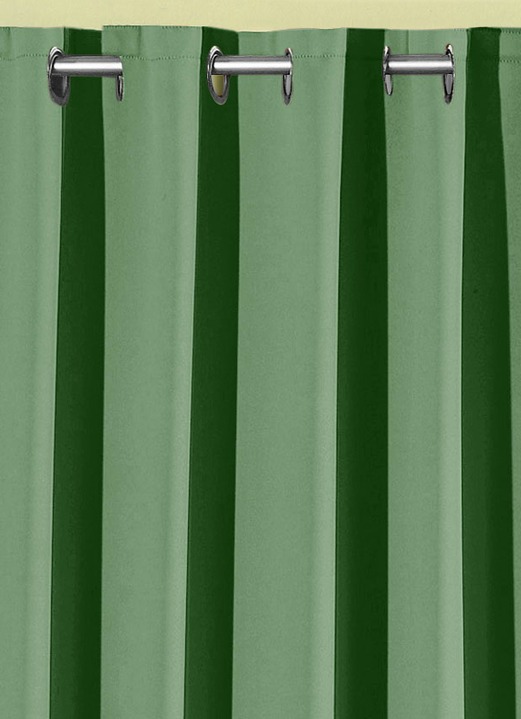 Klassisch - Pflegeleichte Energiespar-Verdunkelungs-Schals, in Größe 119 (H150xB140 cm) bis 271 (H245xB140 cm), in Farbe BLAU, in Ausführung Mit Schlaufen Ansicht 17