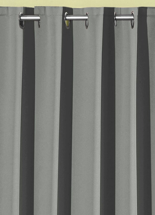 Klassisch - Pflegeleichte Energiespar-Verdunkelungs-Schals, in Größe 119 (H150xB140 cm) bis 271 (H245xB140 cm), in Farbe CAMEL, in Ausführung Mit Schlaufen Ansicht 22