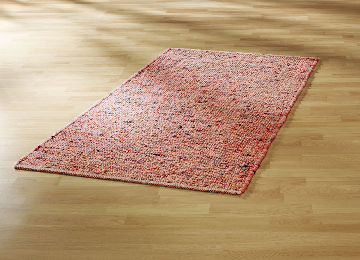 Modern - Handgewebte Brücken und Teppiche, in Größe 102 (Brücke, 60x120 cm) bis 282 (Teppich, 200x290 cm), in Farbe BLAU Ansicht 3