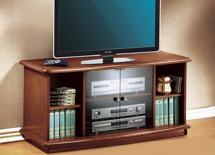 Klassische Möbel - TV-Video-Longboard, in Farbe NUSSBAUM Ansicht 1